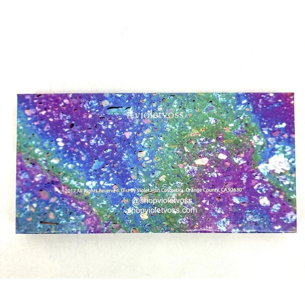 Violet Voss Eye Shadow Palette - 'The‎ Rainbow' Glitter 10-Color NEW